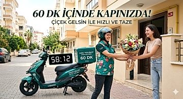 60 DkHızlı Teslimat